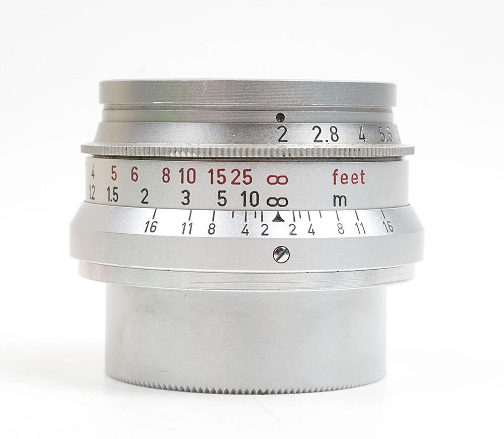 Ex Leica Summicron-m 35mm f/2 L39 Screw Mount Silver w/Caps | eBay