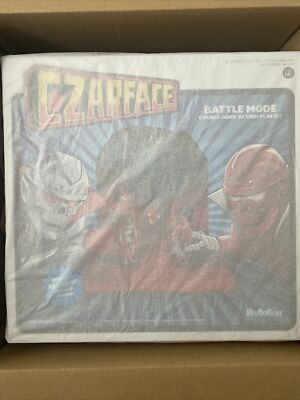 SUPER7 CZARFACE BATTLE MODE REACTION DOUBLE SIDED PLAYSET NEW W/ 2 FIGURES