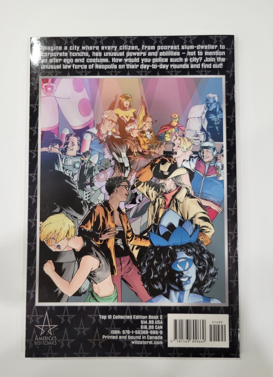 トップ10 (AMERICA’S BEST COMICS) #2 Top 10 Book 2 TPB Alan Moore & Gene Ha ABC America's Best
