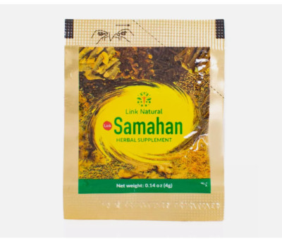 LINK SAMAHAN Natural Ceylon Ayurvedic Herbal Tea 100% - (100 Sachets)