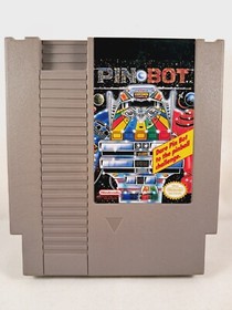 Pin Bot Game (Nintendo NES System 1990) Original CIB Complete w Manual Very Good