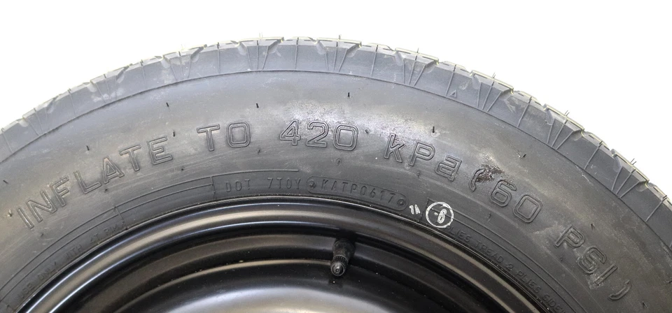 Nissan X-Trail T32 Reserverad Ersatzrad Notrad 403004CE7A 17 Zoll 4T T155/90 D17 - Bild 3 von 4