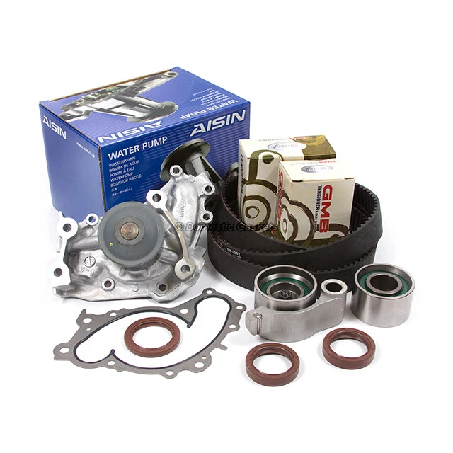 Kit de bomba de agua de correa de distribución AISIN apto 01-10 Toyota Lexus 3.0L 3.3L 1MZFE 3MZFE Foto 4 de 4