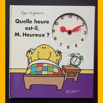 QUELLE HEURE EST-IL, M. HEUREUX ? Roger Hargreaves 1997 - Photo 1/3