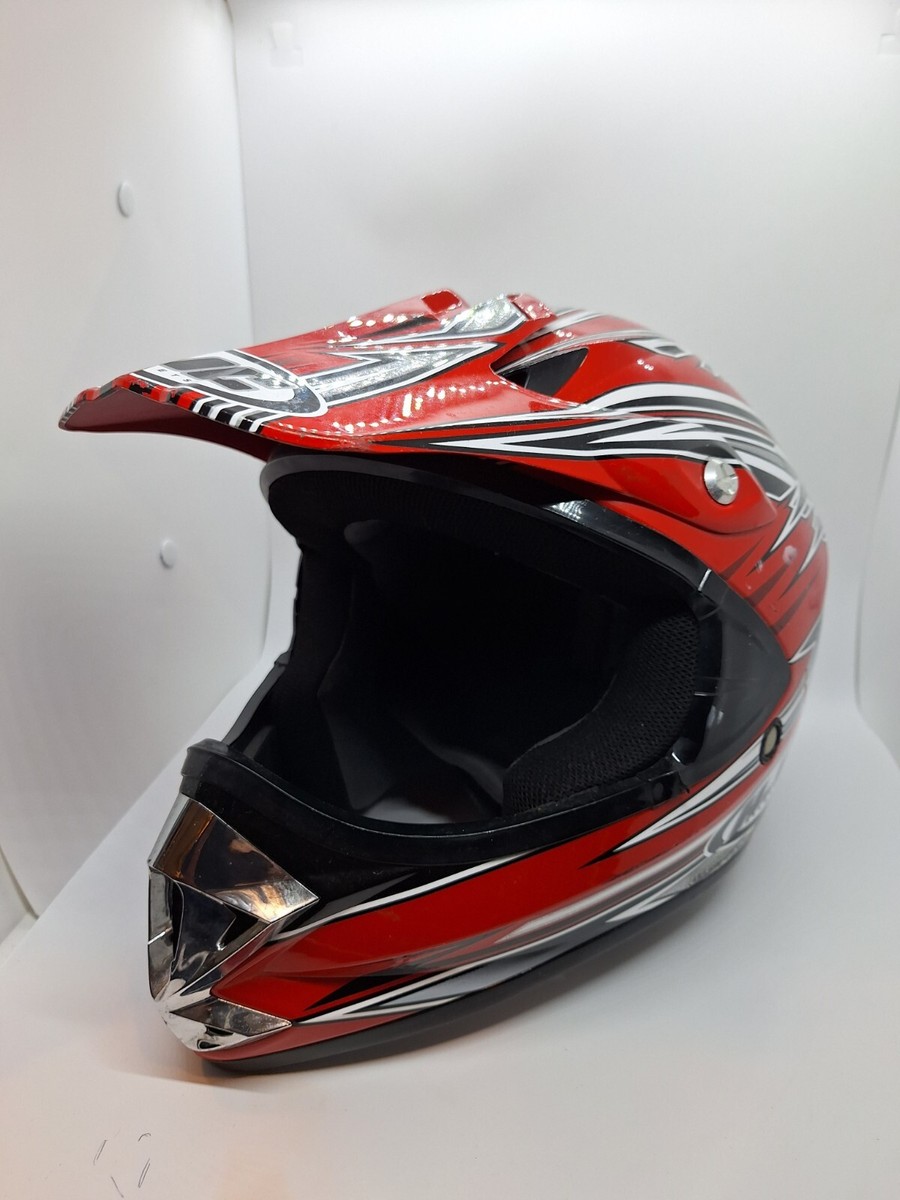 hjc cl-x5 arena helmet Casco Modular Casco Vr1 Helmet Red HJC Motorcycle Helmet Arena CL-X5Y  Flyin' Kolors Youth Small Motocross