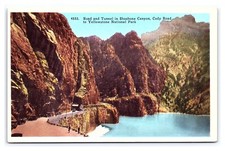 Road Tunnel Shoshone Canyon Cody Rd Yellowstone National Park Wyoming Postcard