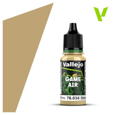 VJP76034 VALLEJO Game Air: Bone White (18ml)