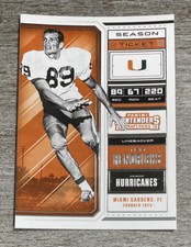 Ted Hendricks 2018 Panini Contenders Draft Picks Miami Hurricanes #90 *846*