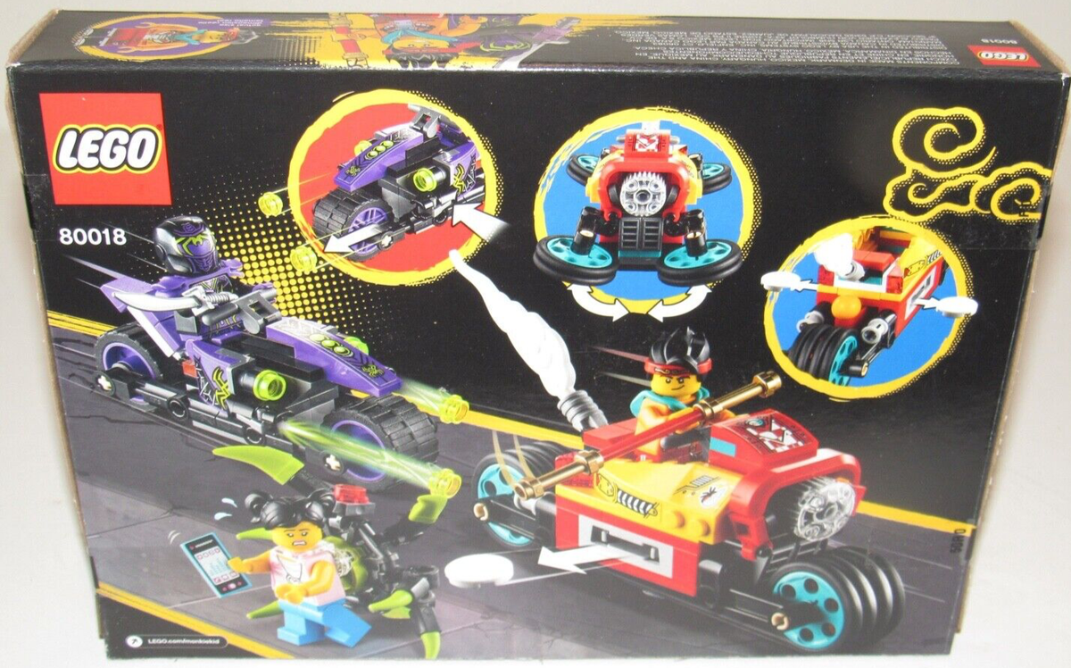 LEGO 80018 Monkie Kid Monkey Kid's Cloud Bike Set NIB 203 Pc