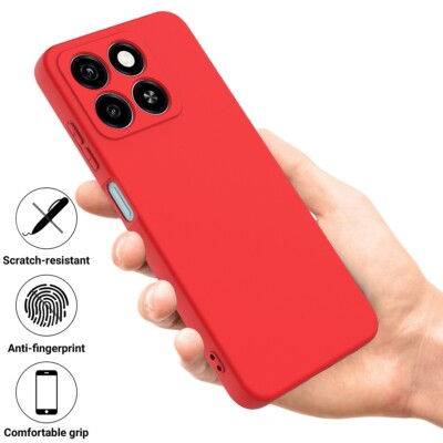 Heavy-Duty Natural Tactility Soft Slim Silicone Case for ZTE Blade