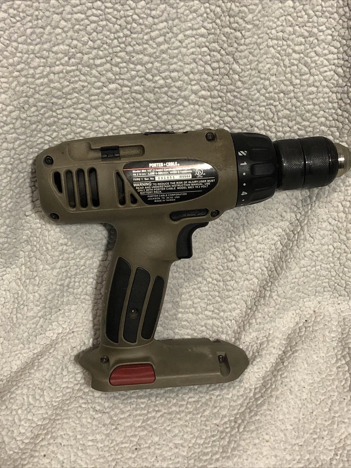 PORTER CABLE CORDLESS DRILL MODEL 884 TESTED 19.2v Tool Only - Image 2 of 4