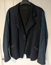 Casey Vidalec - Blue Patchwork Jacket Blazer - Size 42 Rare Margaret Howell