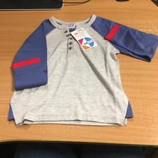 KD Mini Grandad Top - UK 2-3Years - Boys