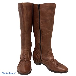 rieker brown knee high boots