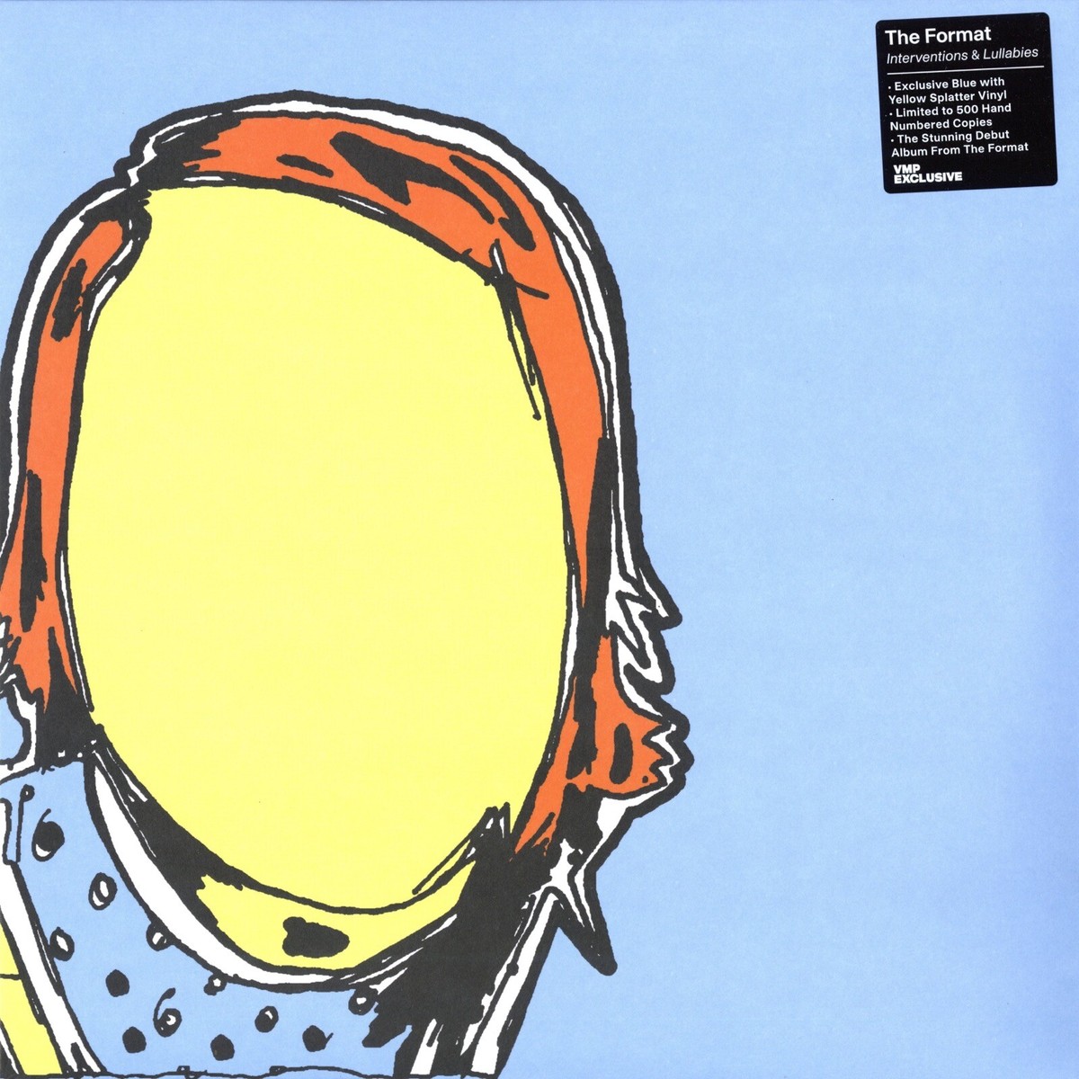 The Format Interventions & Lullabies Sealed Ltd Yellow Splattered