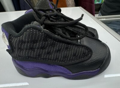 Nike Air Jordan 13 Retro Court Purple Black 414581-015 Boys  display picture 1