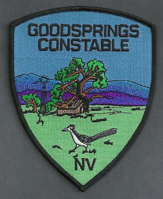 GOODSPRINGS  NEVADA CONSTABLE SHOULDER PATCH
