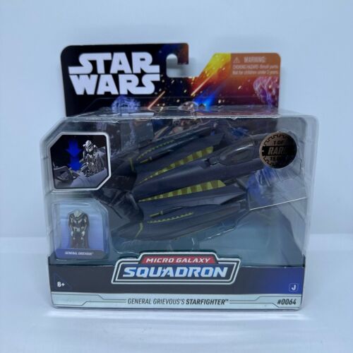 STAR WARS 2023 S3 MICRO GALAXY SQUADRON GENERAL GRIEVOUS STARFIGHTER CHASE 1/15K - Picture 1 of 3