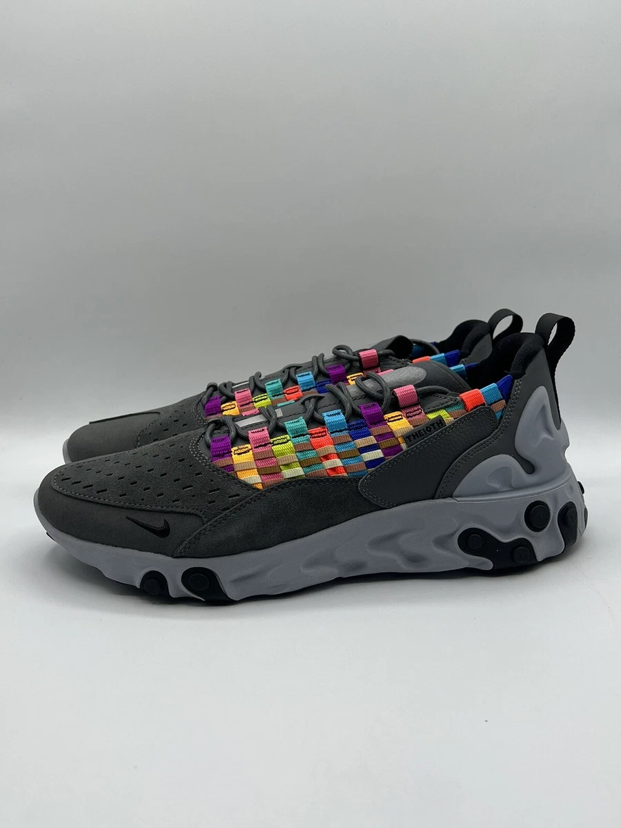 Nike Mens React Sertu Running Size 11 Grey Multicolor AT5301 004