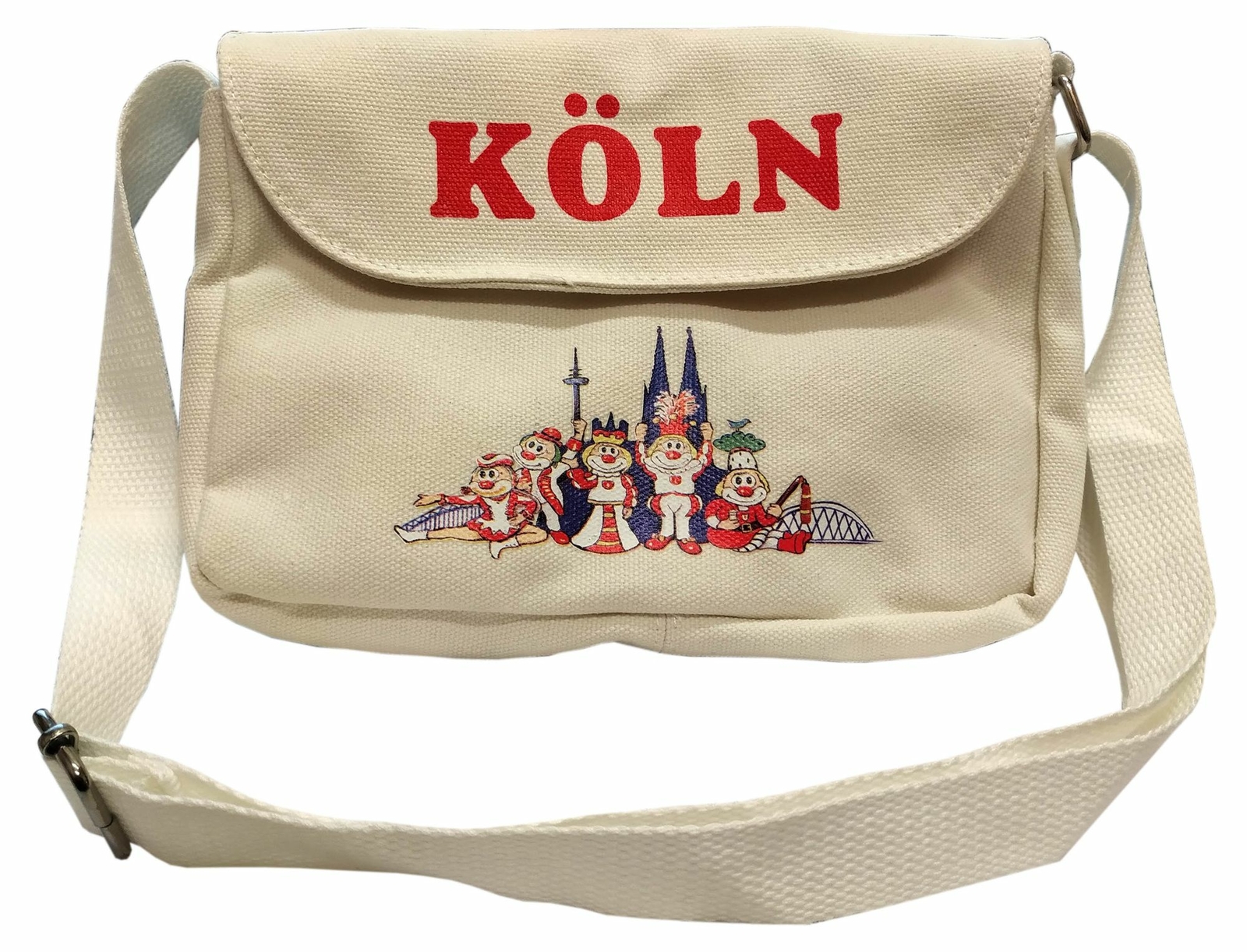 La Schmitzens Canvas-Bag "Skyline" Bolso de Asas Mano Colonia Kölle