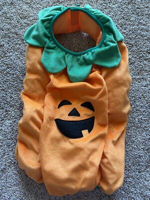 Top Paw Pumpkin Halloween Dog Costume Size Large NWOT