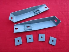 Pair Reconditioned Rear Bumper Impact Reinforcement Mounts Triumph Spitfire 1500