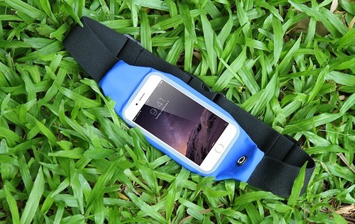 FUNDA RIÑONERA CINTURA CINTURON DEPORTIVA CORRER GIMNASIO MOVIL WOLDER 5.5" - Imagen 12 de 16