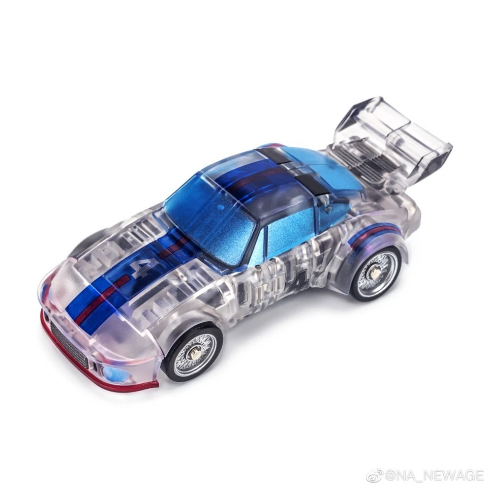 NEWAGE NA H2T Transparent Jazz Mini Transformable Toys Model Action Figure Gift - Image 3 of 4