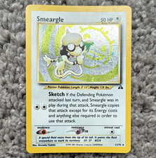 Pokémon TCG Smeargle 11/75 Neo Discovery 2001 English Holo Rare 50 HP on eBay