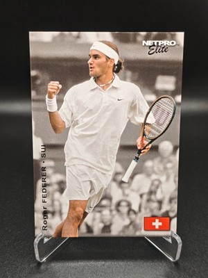   Roger Federer Tennis Card Rookie Year 2003 Netpro Elite #S2