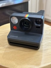 Polaroid Now 2nd Generation I-Type Instant Film Camera Black Used