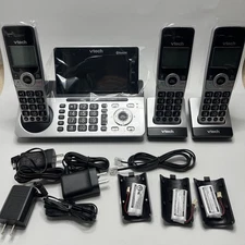 VTech Business Cordless Phone Answering Machine Call Block Bluetooth 3 Handsets