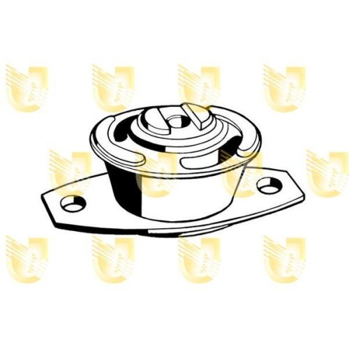 Support moteur Unigom 395076 pour Lancia Seat bloc avant en caoutchouc renforcé