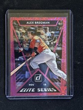 2020 Donruss #E-6 Alex Bregman Elite Series Pink Fireworks