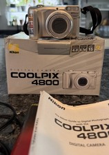 Preços baixos em Câmeras digitais Nikon Coolpix 4800 3-4.9MP | eBay