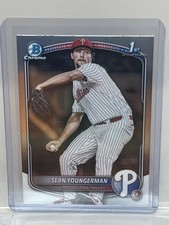 2025 Bowman Draft Chrome Sean Youngerman #BDC-104 1st Bowman Phillies 