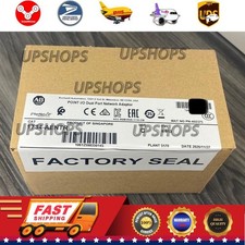 NEW Sealed Allen Bradley 1734-AENTR POINT I/O Dual Port Adaptor -USA US Free Tax