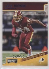 2018 Panini Playoff Goal Line Josh Norman #199 5po