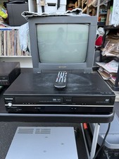 Toshiba SD-V296-K-TU DVD/VCR Combo Player w/ Remote and AV Cords - Tested, Works