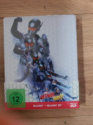 Ant-Man and the Wasp Steelbook 3D Blu-ray Steelbook Limited Edition Blu-Ray