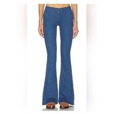 We The Free Penny Pull On Flare Jean Mid Rise Women's size 30 NWT Mid Rise Boho