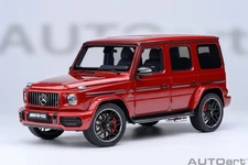 1/18 Mercedes-Benz AMG G63 Cardinal Red 2019 Model Car By AUTOart 76353