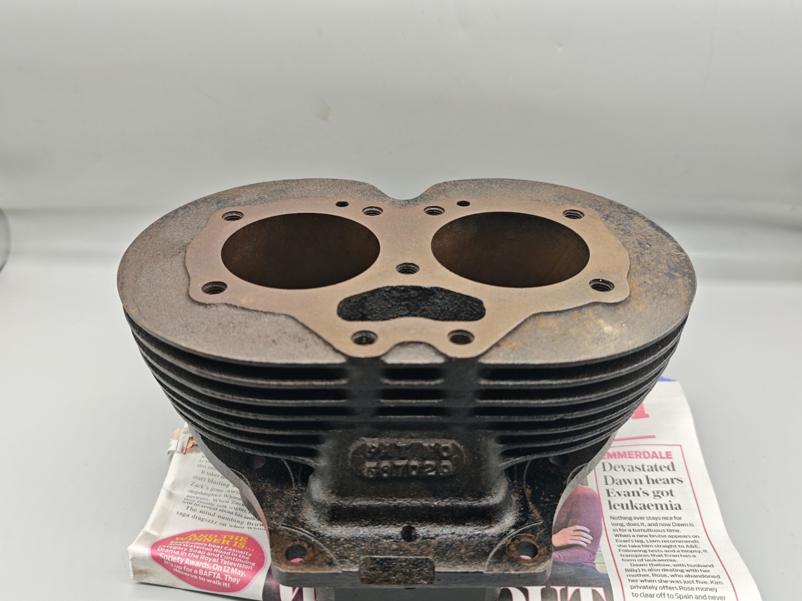 BSA A7 67/378 Cast Iron Cylinder