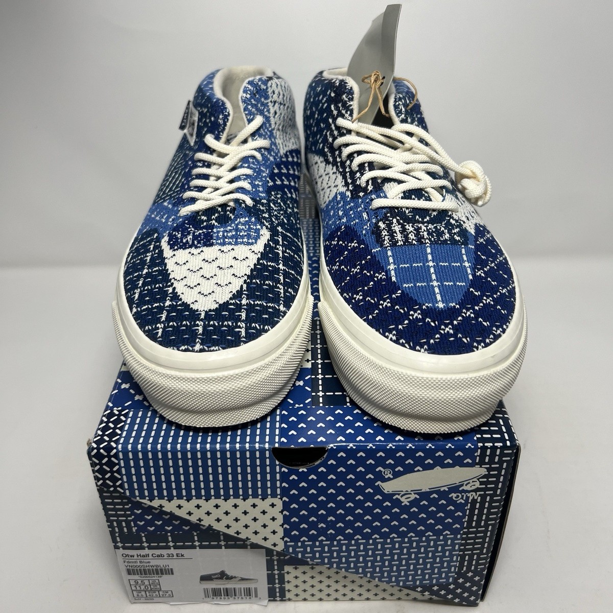 FDMTL × Vans OTW Half Cab 33 EK Denim Sashiko Mens Size