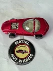 Hot Wheels Redline 1967 Silhouette Spectraflame Red"Sweet Sixteen" Series (Good)