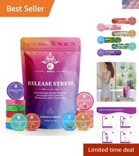 Individually Wrapped Shower Bombs - 18-Piece Gift Set for Ultimate Relaxation