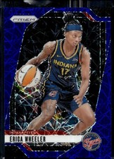 2024 Panini Prizm WNBA #61 Erica Wheeler Blue Velocity Prizms