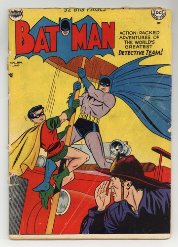 Batman #60 GD+ 2.5 1950