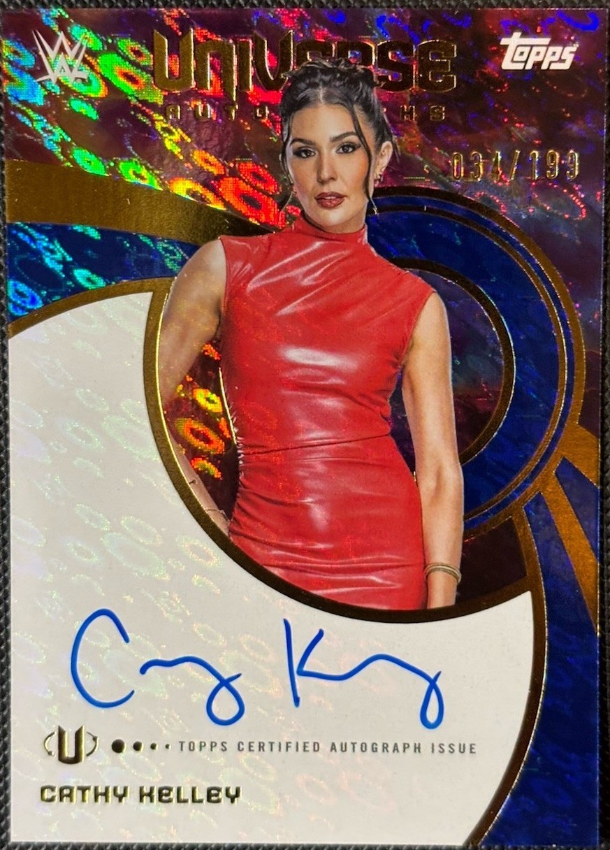 2025 Topps Universe WWE - Universe Autographs Cathy Kelley #UNA
