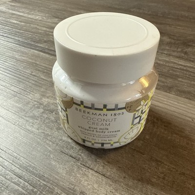 Beekman 1802 Coconut Cream Goat Milk Whipped Body Cream 8 fl. oz.   NEW & SEALED